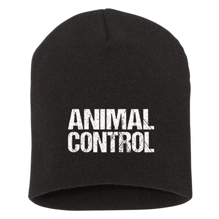 Animal Control Lazy Halloween Costume Short Acrylic Beanie