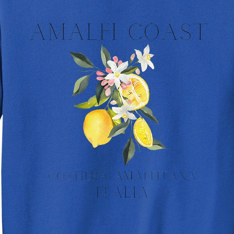 Amalfi Coast Lemons Amalfiana Italy Tall Sweatshirt