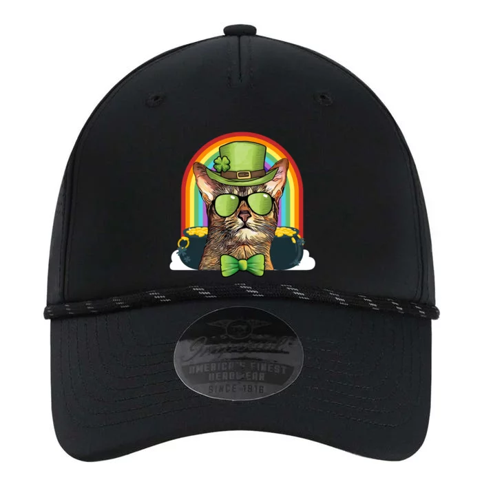 Abyssinian Cat Leprechaun Funny St Patricks Day Funny Gift Performance The Dyno Cap