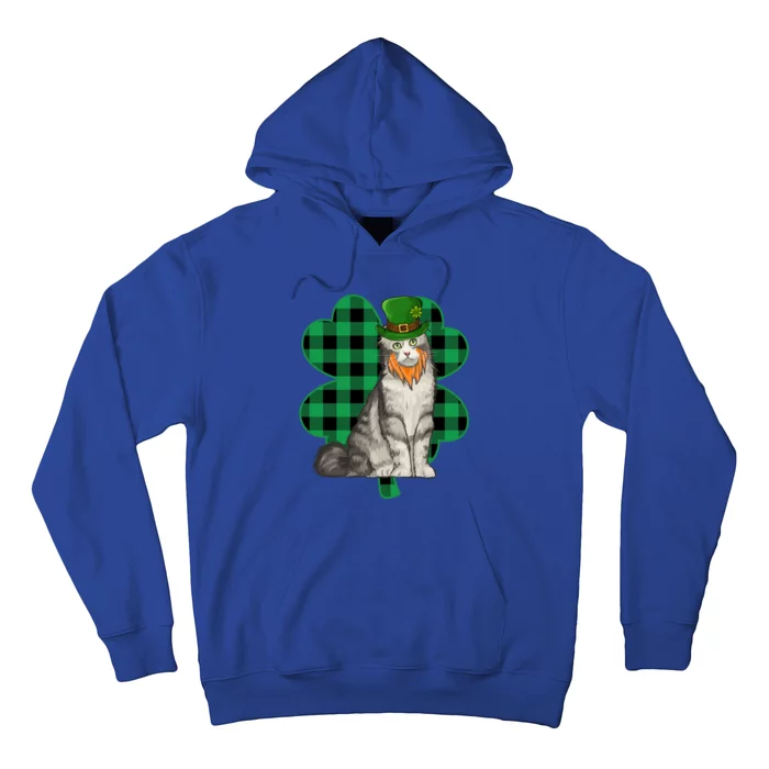 American Curl Leprechaun St Patricks Day Lucky Clover Funny Gift Hoodie