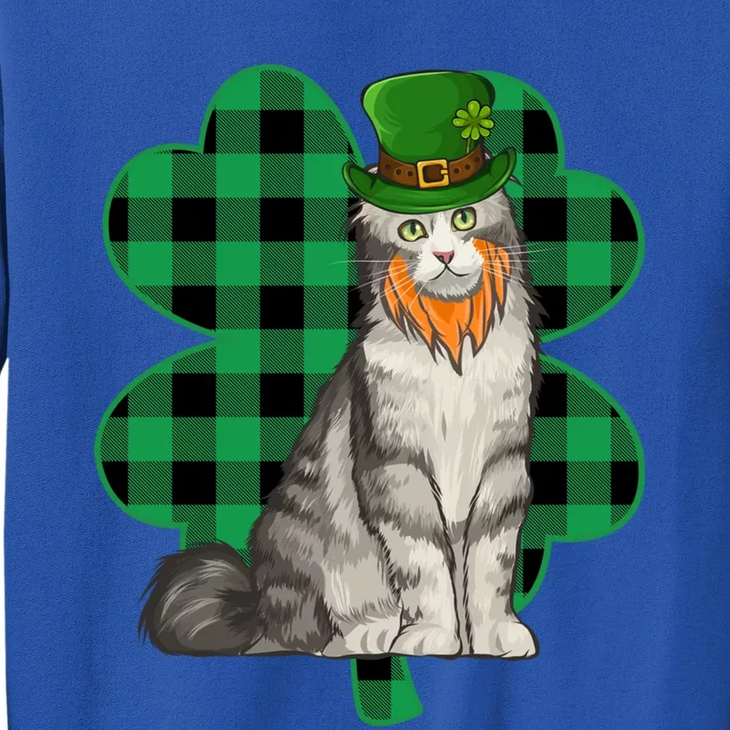 American Curl Leprechaun St Patricks Day Lucky Clover Funny Gift Sweatshirt