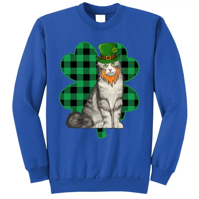 American Curl Leprechaun St Patricks Day Lucky Clover Funny Gift Sweatshirt