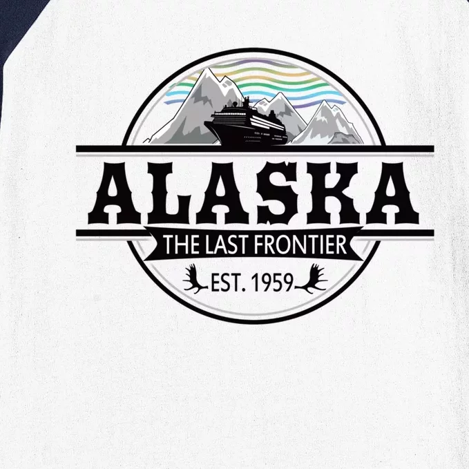 Alaska Cruise Last Frontier Family Group Trip Great Gift Baseball Sleeve Shirt