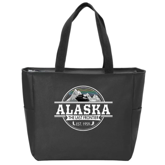 Alaska Cruise Last Frontier Group Vacation Zip Tote Bag