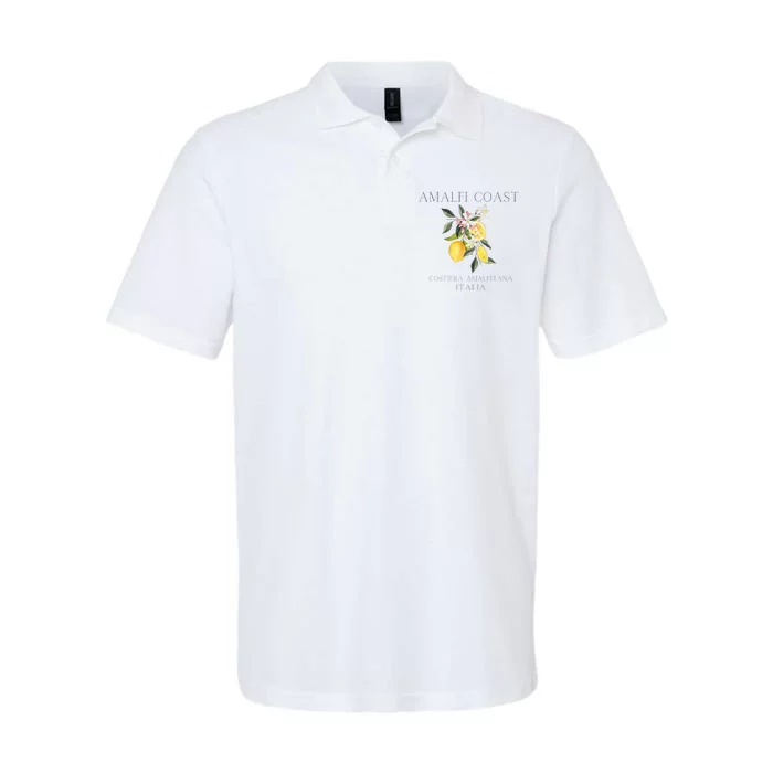 Amalfi Coast Lemons Amalfi Italy Softstyle Adult Sport Polo