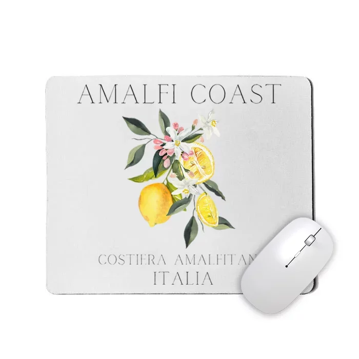 Amalfi Coast Lemons Amalfi Italy Mousepad