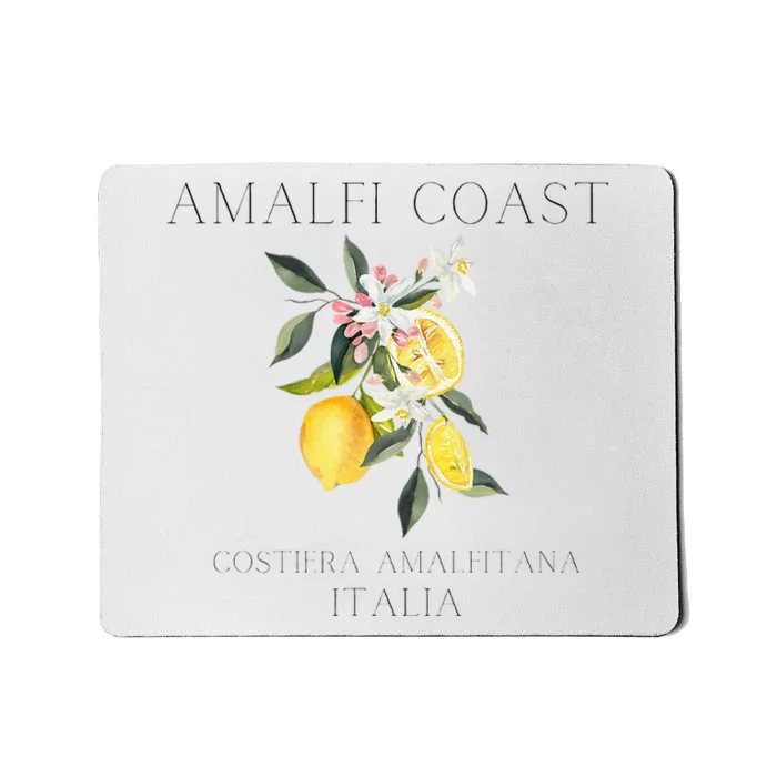 Amalfi Coast Lemons Amalfi Italy Mousepad