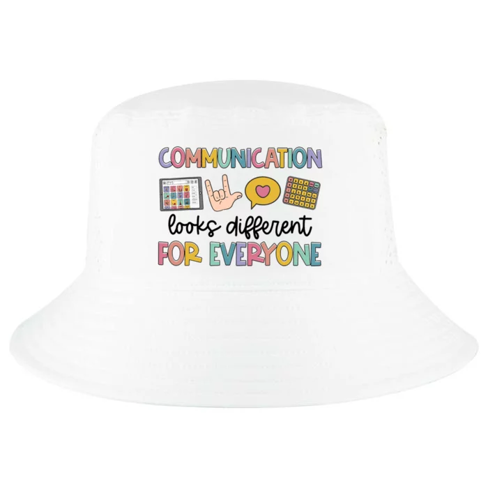 Autism Communication Looks Different For Everyone Cool Comfort Performance Bucket Hat