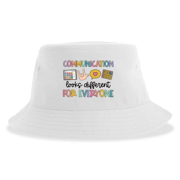 Autism Communication Looks Different For Everyone Sustainable Bucket Hat