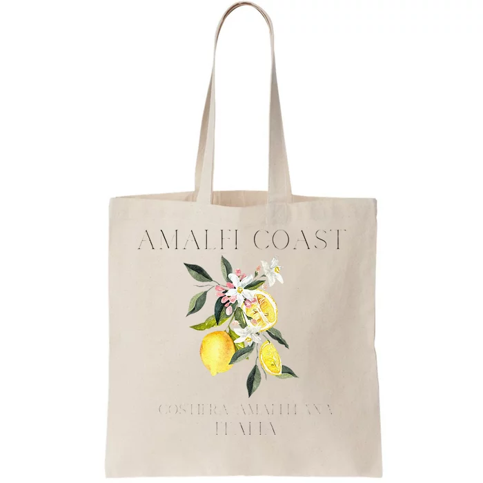 Amalfi Coast Lemons Amalfi Italy Tote Bag