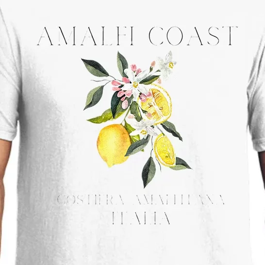 Amalfi Coast Lemons Amalfi Italy Pajama Set