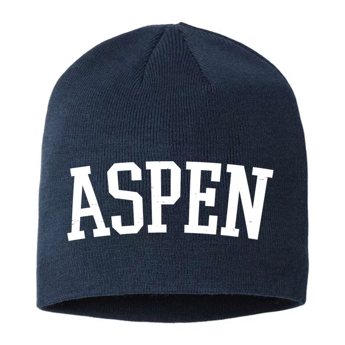 Aspen College Logo 8 1/2in Sustainable Knit Beanie