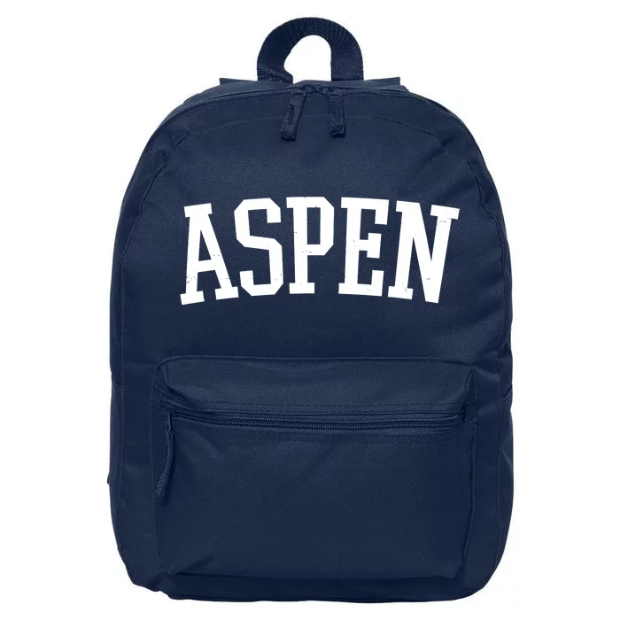 Aspen College Logo 16 in Basic Backpack