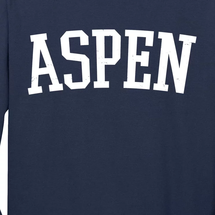 Aspen College Logo Tall Long Sleeve T-Shirt