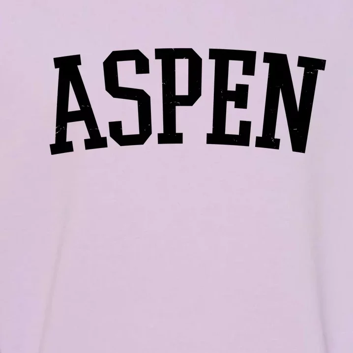 Aspen College Logo Garment-Dyed Sweatshirt