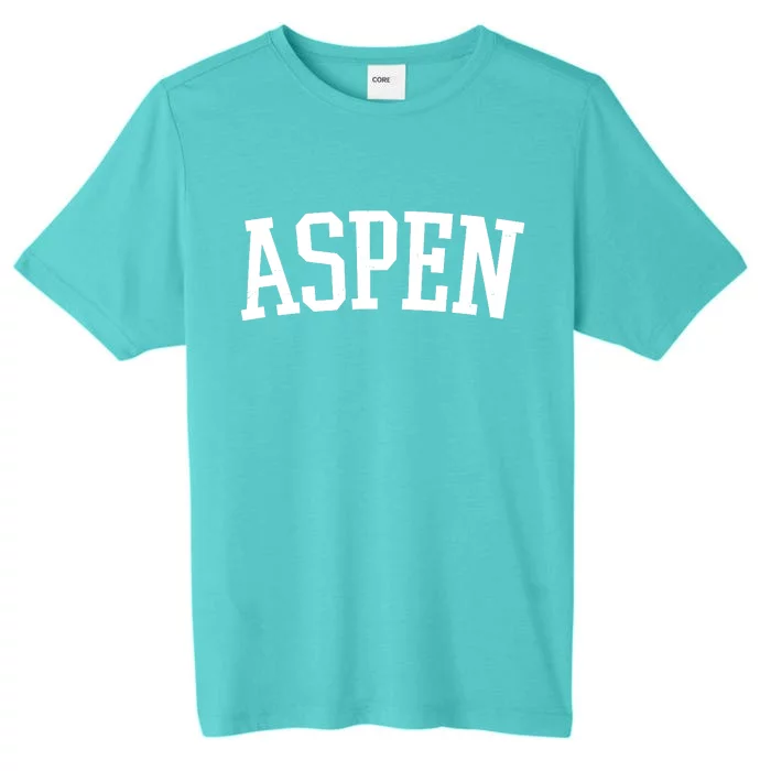 Aspen College Logo ChromaSoft Performance T-Shirt