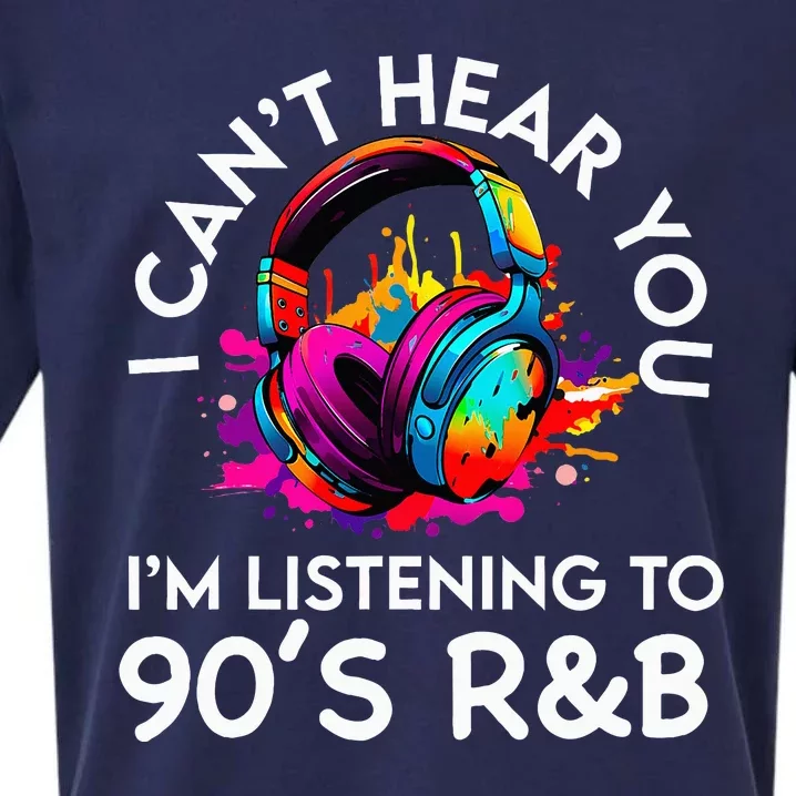 90s R&B Music For Women Girl Rnb Lover Rhythm And Blues Sueded Cloud Jersey T-Shirt