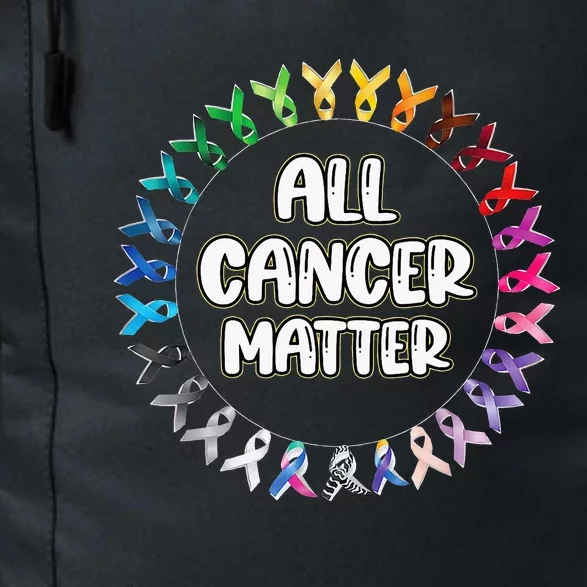 All Cancer Matters Awareness Day Ribbon Support Daily Commute Backpack