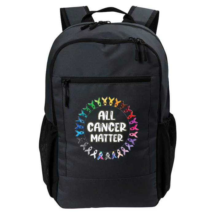 All Cancer Matters Awareness Day Ribbon Support Daily Commute Backpack