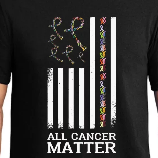 All Cancer Matters Awareness Day Ribbon Quote Pajama Set