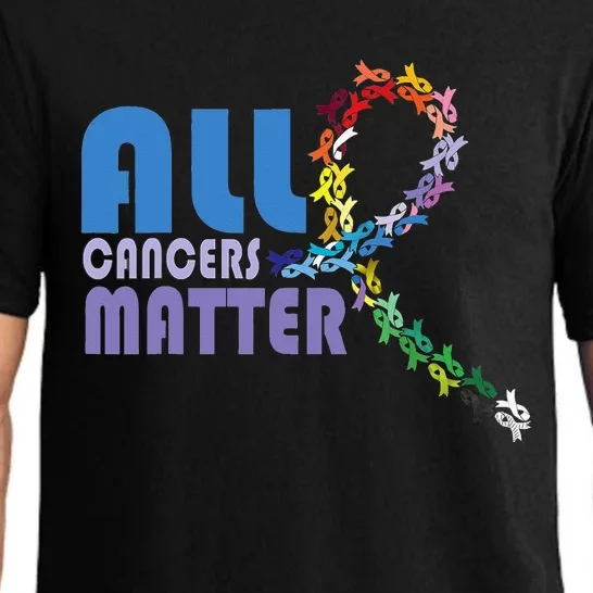 All Cancer Matters Awareness Day Ribbon Support Pajama Set