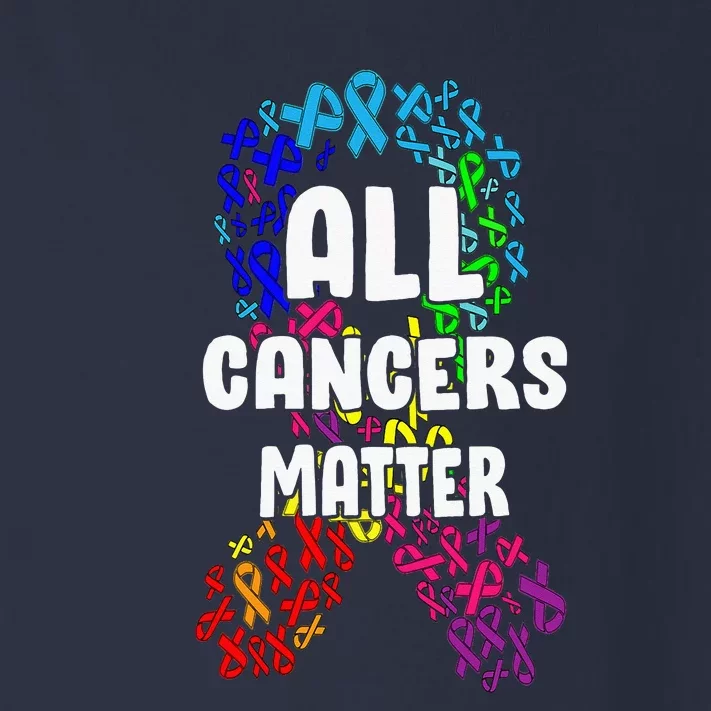 All Cancer Matters Awareness Day Ribbon Support Toddler Long Sleeve Shirt