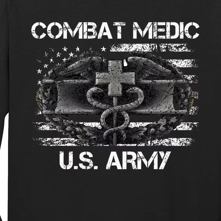 Army Combat Medic Veteran Gift For U.S A.R.M.Y. Long Sleeve Shirt