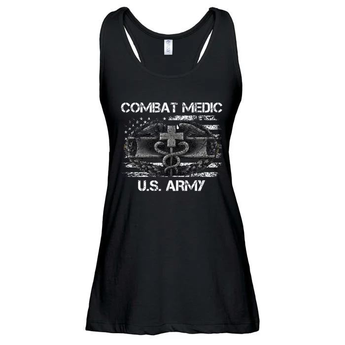 Army Combat Medic Veteran Gift For U.S A.R.M.Y. Ladies Essential Flowy Tank