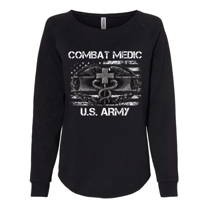 Army Combat Medic Veteran Gift For U.S A.R.M.Y. Womens California Wash Sweatshirt