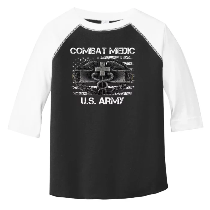 Army Combat Medic Veteran Gift For U.S A.R.M.Y. Toddler Fine Jersey T-Shirt