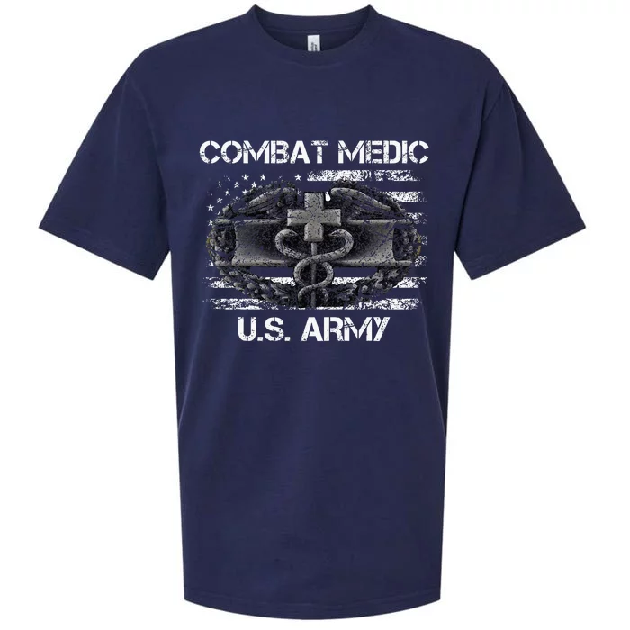 Army Combat Medic Veteran Gift For U.S A.R.M.Y. Sueded Cloud Jersey T-Shirt