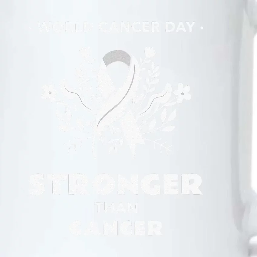 All Cancer Matters Awareness Support I World Cancer Day Black Color Changing Mug