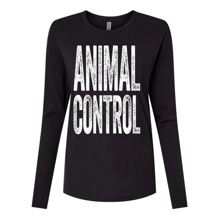 Animal Control  Matching Costume Womens Cotton Relaxed Long Sleeve T-Shirt