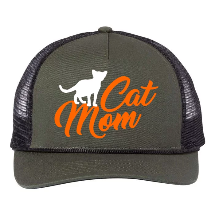 Aspca Cat Mom Meaningful Gift Retro Rope Trucker Hat Cap