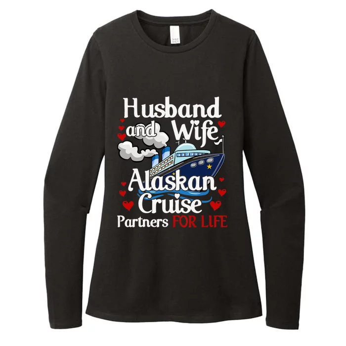 Alaskan Cruise Matching Cruising Husband Wife Couples Alaska Womens CVC Long Sleeve Shirt