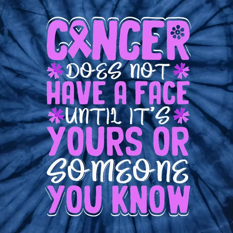 All Cancer Matters Awareness Saying World Cancer Day Tie-Dye T-Shirt