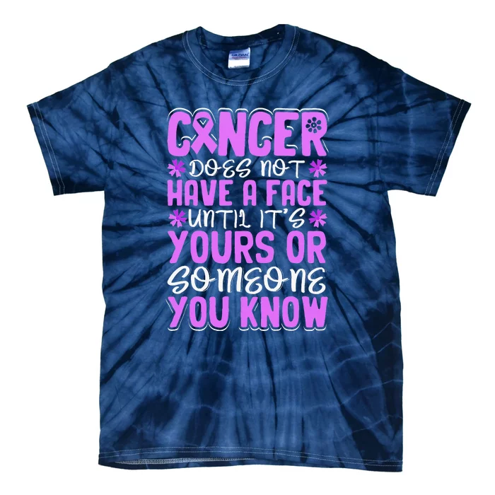 All Cancer Matters Awareness Saying World Cancer Day Tie-Dye T-Shirt