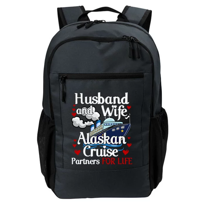 Alaskan Cruise Matching Cruising Husband Wife Couples Alaska Cute Gift Daily Commute Backpack