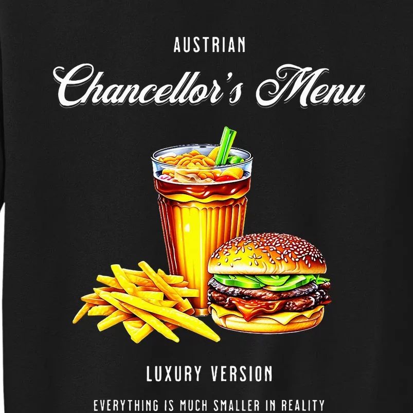 Austrian Chancellors Menu Hamburger Day On May 28th Sweatshirt