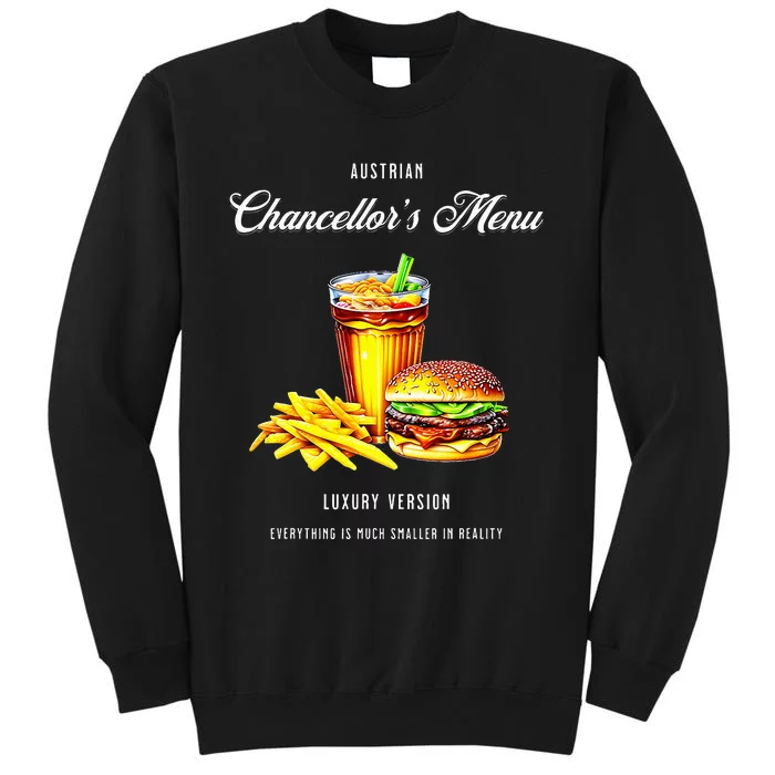 Austrian Chancellors Menu Hamburger Day On May 28th Sweatshirt