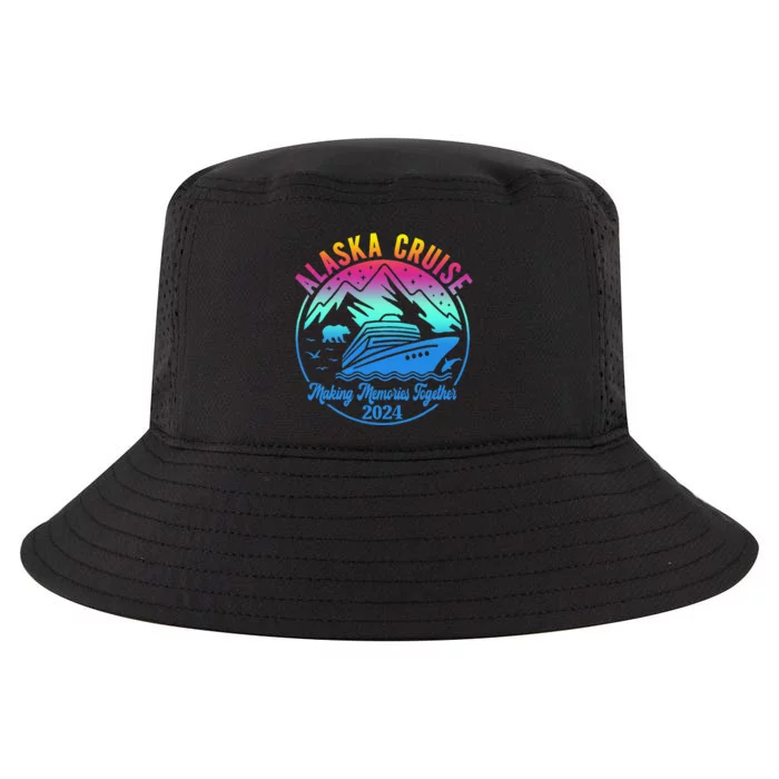 Alaska Cruise Making Memories Together 2024 Cool Comfort Performance Bucket Hat