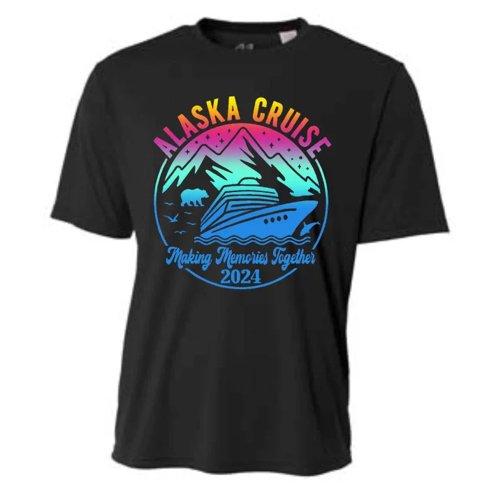 Alaska Cruise Making Memories Together 2024 Cooling Performance Crew T-Shirt