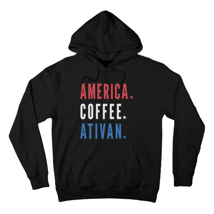 America Coffee Nurse Nursing Health Care Hoodie