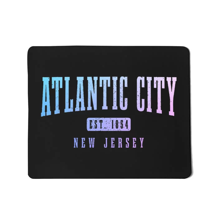 Atlantic City New Jersey Est. 1854 Pride Vintage Mousepad