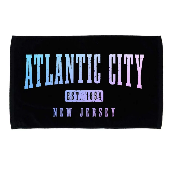 Atlantic City New Jersey Est. 1854 Pride Vintage Microfiber Hand Towel