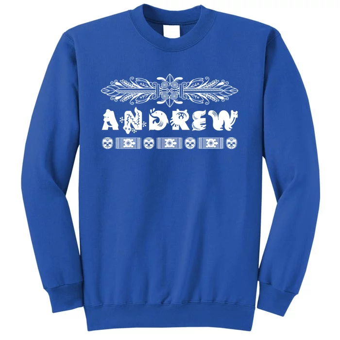 Andrew Custom Name Animals African Style Personalized Great Gift Sweatshirt