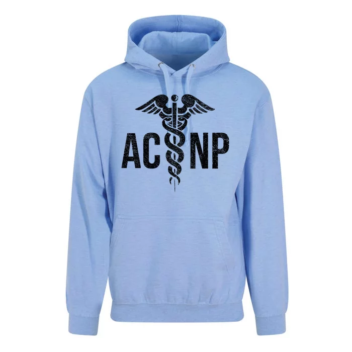 Acute Care Nurse Practitioner Acnp Caduceus Health Care Cute Gift Unisex Surf Hoodie