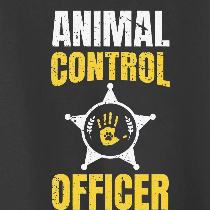 Animal Control Officer Animal Catcher Toddler T-Shirt