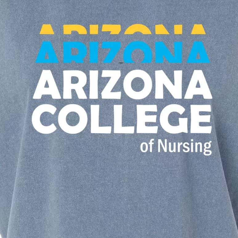 Arizona College Of Nursing Back To School Nurse Education Garment-Dyed Women's Muscle Tee