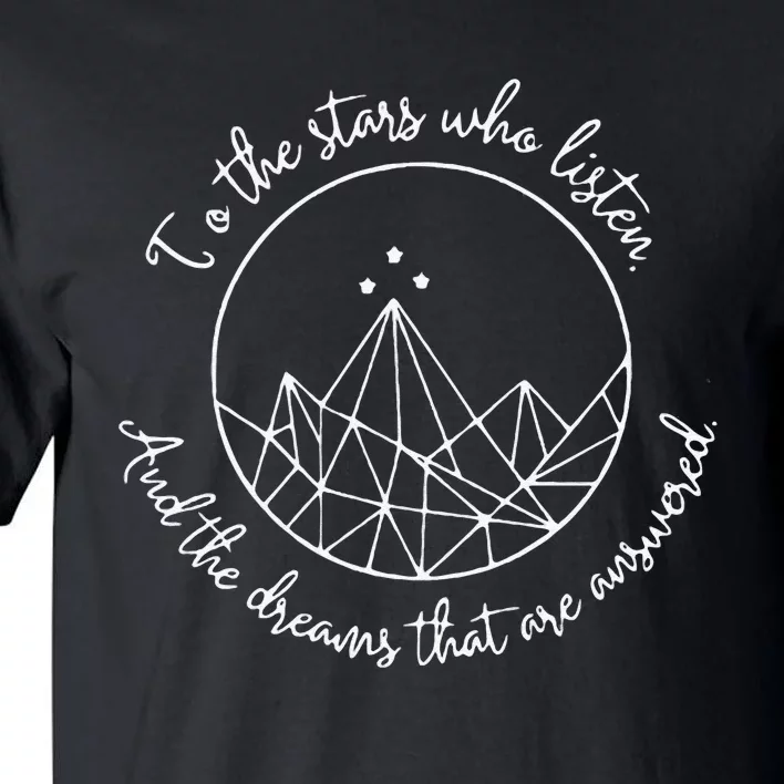 A Court Of Thorns And Roses Court Night Court Stars Dream Tall T-Shirt